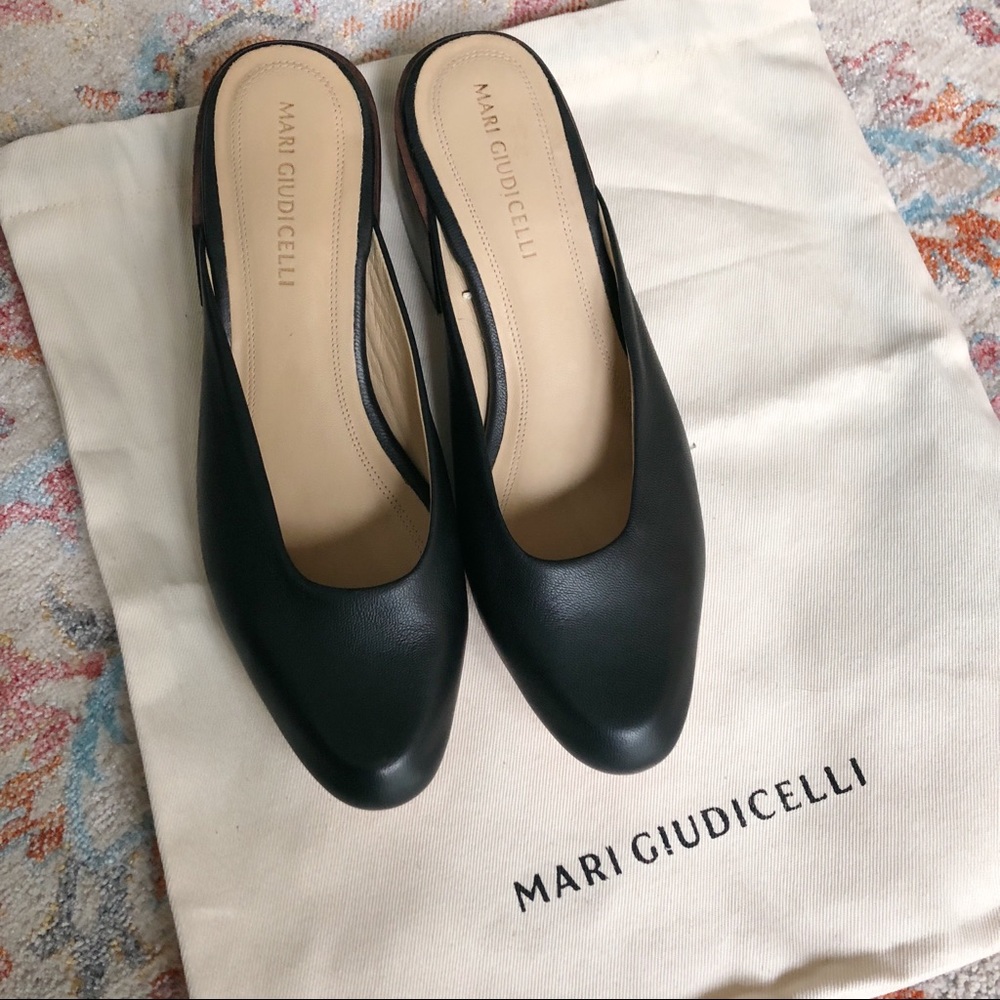 BNWOT Mari Giudicelli Leblon Mules 7.5 / 38 - Picture 4 of 8